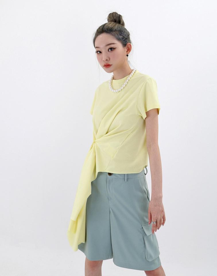 【送料無料】カーゴハーフパンツ・p003049 レディース 【pt】パンツ ハーフ丈 短パン 単色 無地 シンプル ベーシック カーゴ ハーフパンツ 春 夏 カジュアル ラフ パステル 韓国ファッション MKT