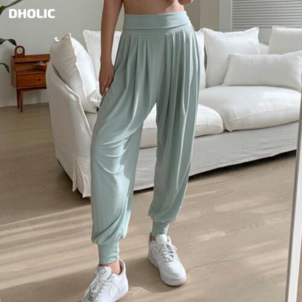 タックバルーンジョガーパンツ・p002847 レディース 【pt】 韓国ファッション ボトムス パンツ ハイウエスト ハイライズ ハイウエスト ルーズ 体型カバー タック ユニーク 運動 トレーニング ランニング ジム フィットネス カジュアル 春 秋 MKT