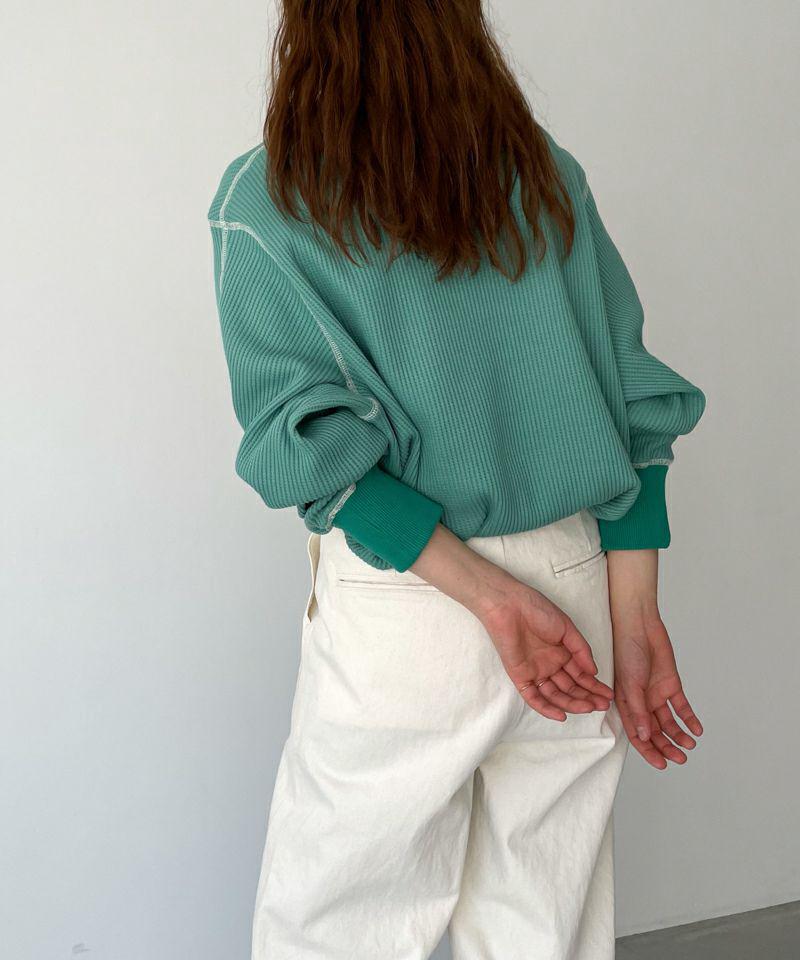RED CHOP WORKS(レッドチョップワークス)アウトステッチサーマルロングTシャツ