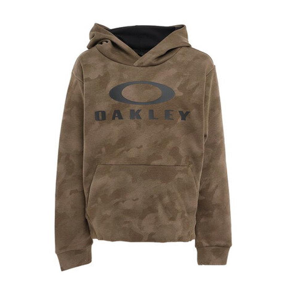 【2/25〜2/26 48h限定 エントリー&対象4店舗買い回りで最大P10倍!】オークリー(OAKLEY)(キッズ)プルオーバー ジュニア ENH QD FLE HOOD YTR 長袖 フーディ FOA404091-86E 吸汗