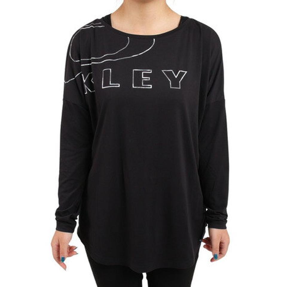 【2/25〜2/26 48h限定 エントリー&対象4店舗買い回りで最大P10倍!】オークリー(OAKLEY)(レディース)RAD EVO DOLMAN 長袖Tシャツ FOA500375-02E 吸汗