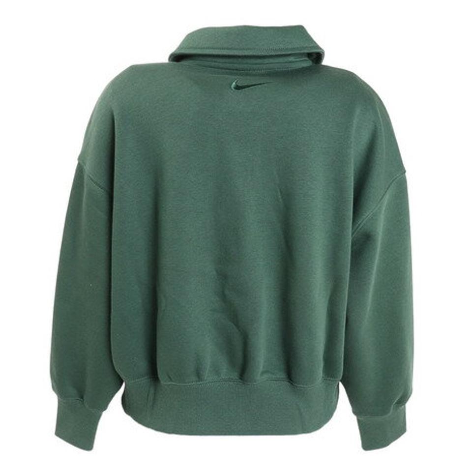 【2/25〜2/26 48h限定 エントリー＆対象4店舗買い回りで最大P10倍！】ナイキ（NIKE）（レディース）長袖ポロシャツ NSW FLC クロップトップ 3Q FD0895-333