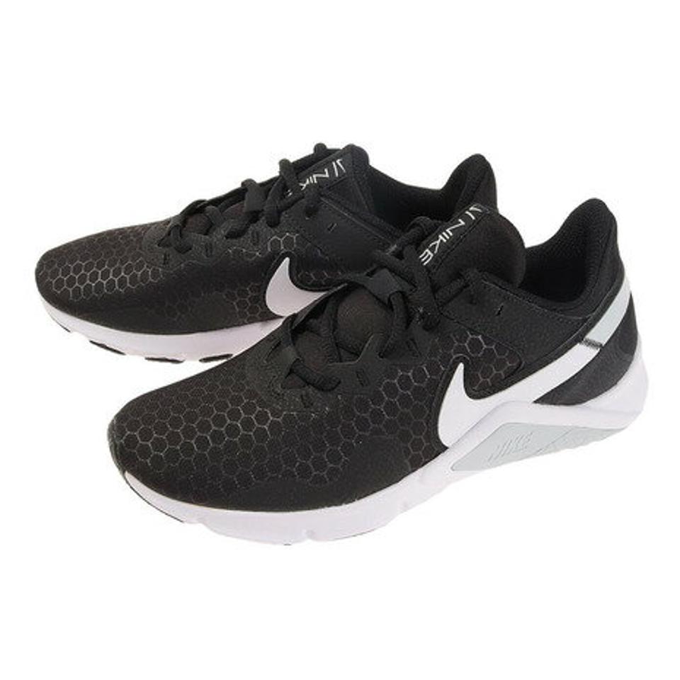 ナイキ（NIKE）（レディース）レジェンド エッセンシャル 2 CQ9545-001 フィットネス ジム ブラック 黒 レディース スニーカー シューズ 室内 運動靴