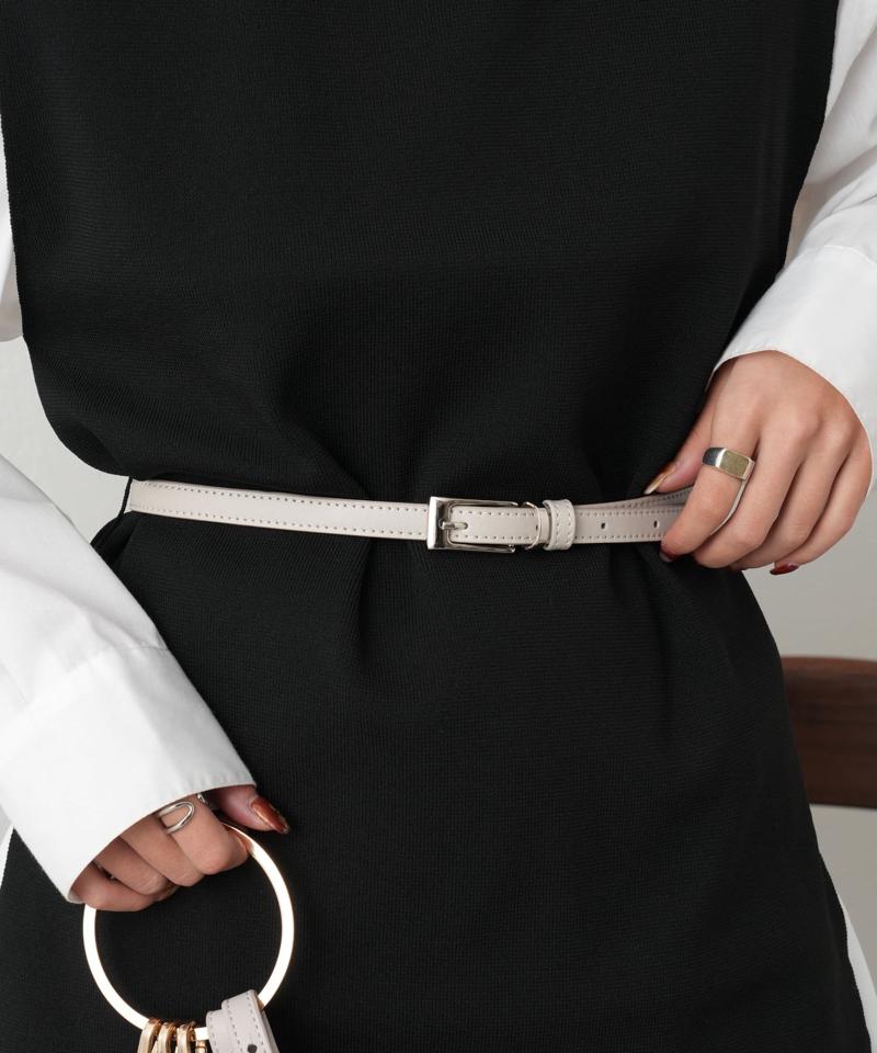 スリムバックルベルト