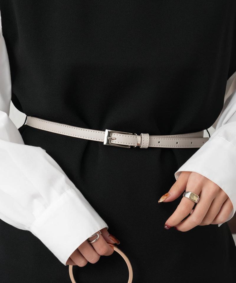 スリムバックルベルト