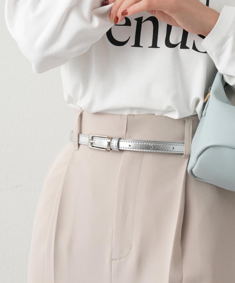 スリムバックルベルト