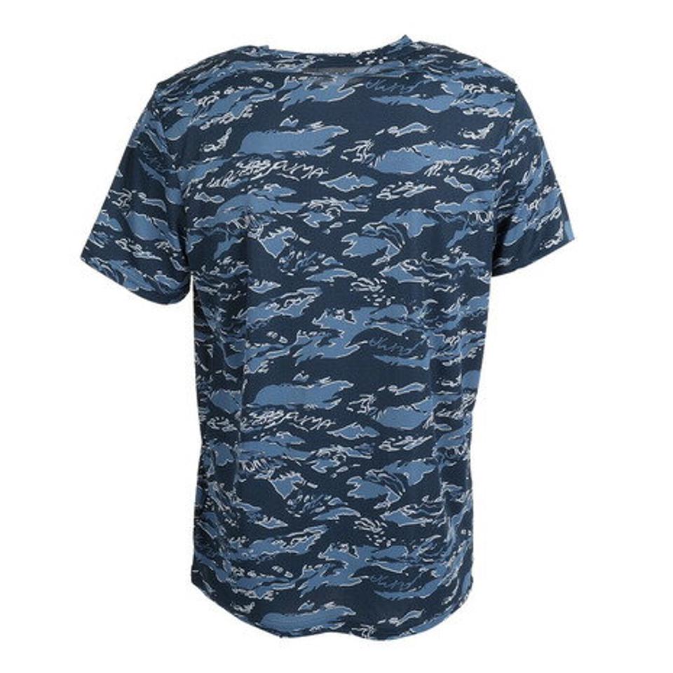 【20%OFFクーポン対象!5/7まで】プーマ(PUMA)(メンズ)半袖Tシャツ メンズ ドライプラス AOP 523775 16 DGRY