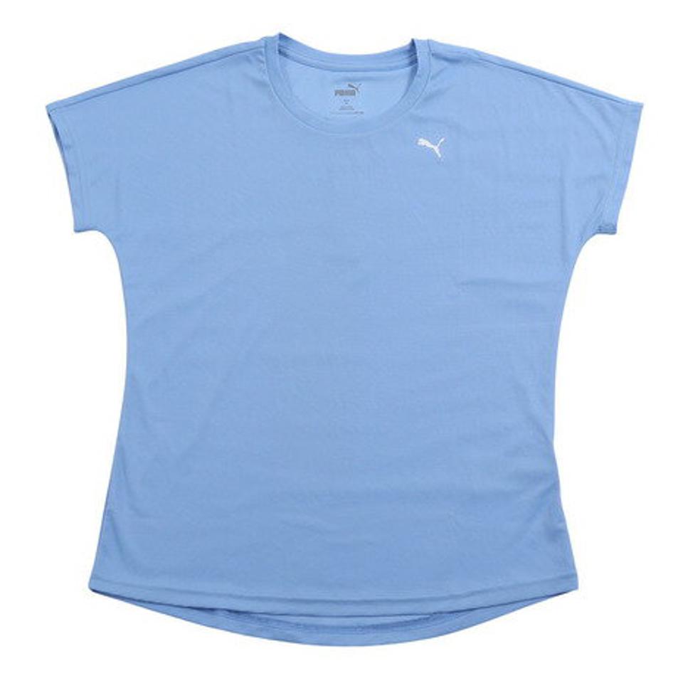 プーマ(PUMA)(レディース)半袖Tシャツ レディースドライプラス UV 523780 93 SAX