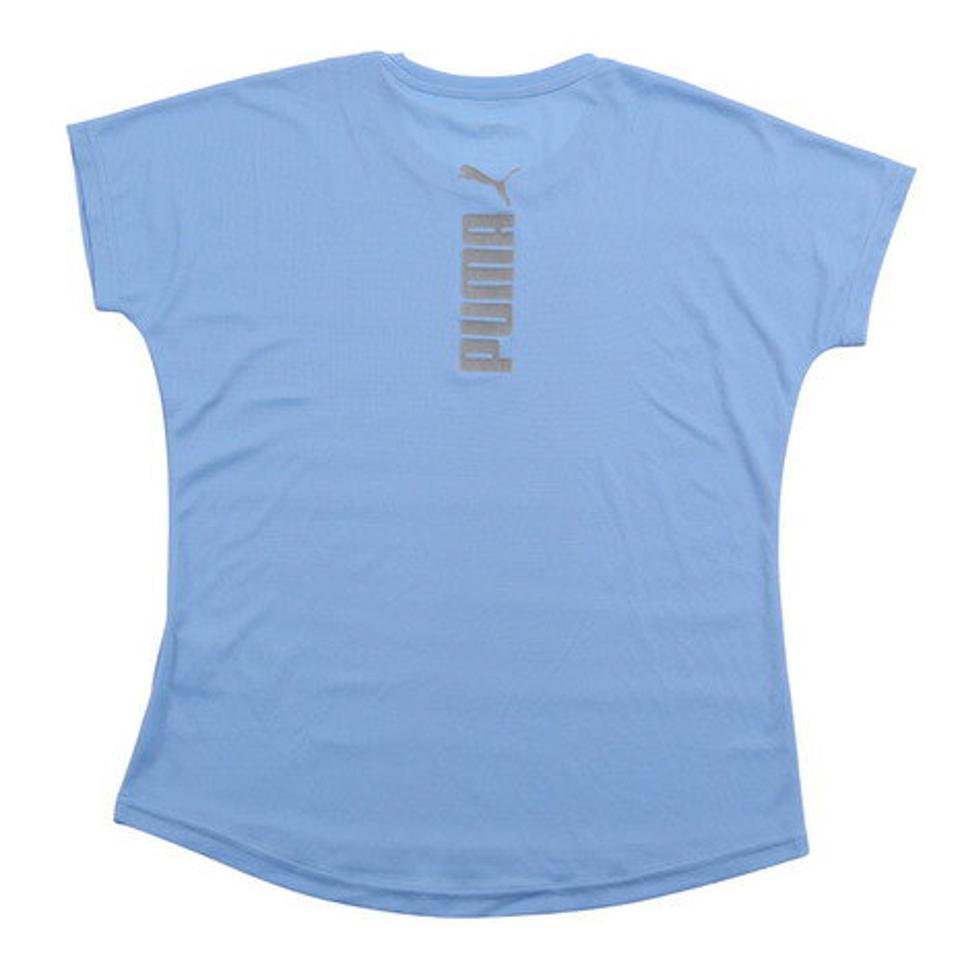 プーマ(PUMA)(レディース)半袖Tシャツ レディースドライプラス UV 523780 93 SAX