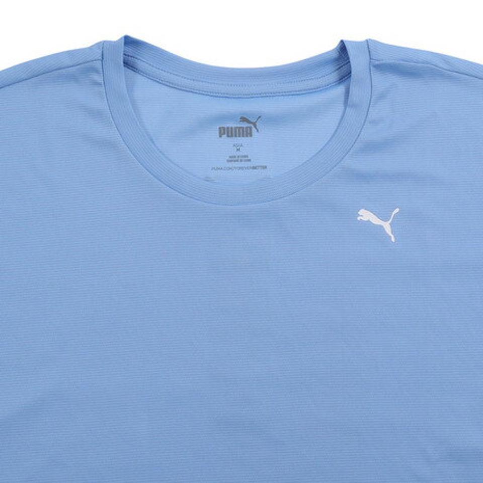 プーマ(PUMA)(レディース)半袖Tシャツ レディースドライプラス UV 523780 93 SAX