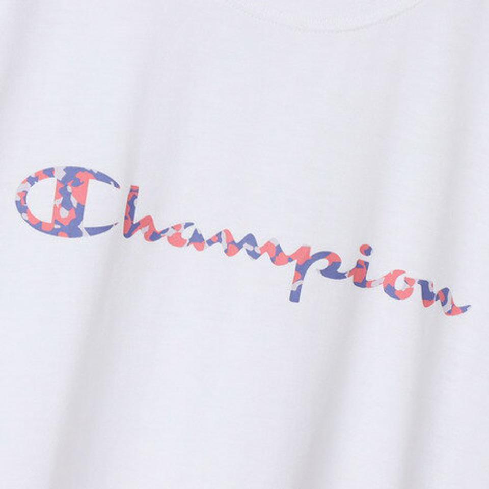 チャンピオン(CHAMPION)(レディース)半袖Tシャツ レディース 白 ショートスリーブ CW-XS315 01R