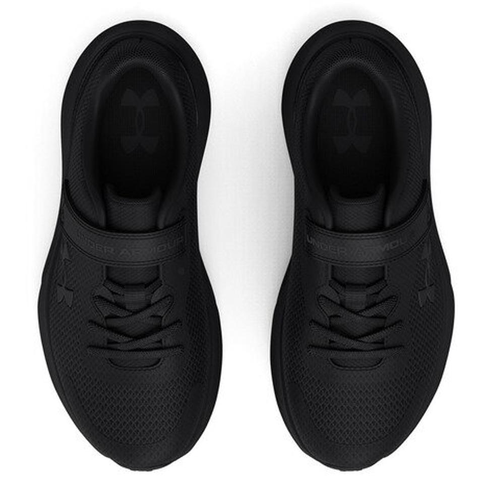 アンダーアーマー（UNDER ARMOUR）（キッズ）ジュニア シューズ サージ 3 AC ブラック 3024990 002 スニーカー スポーツ 軽量 ベルクロ ベルト付き 運動