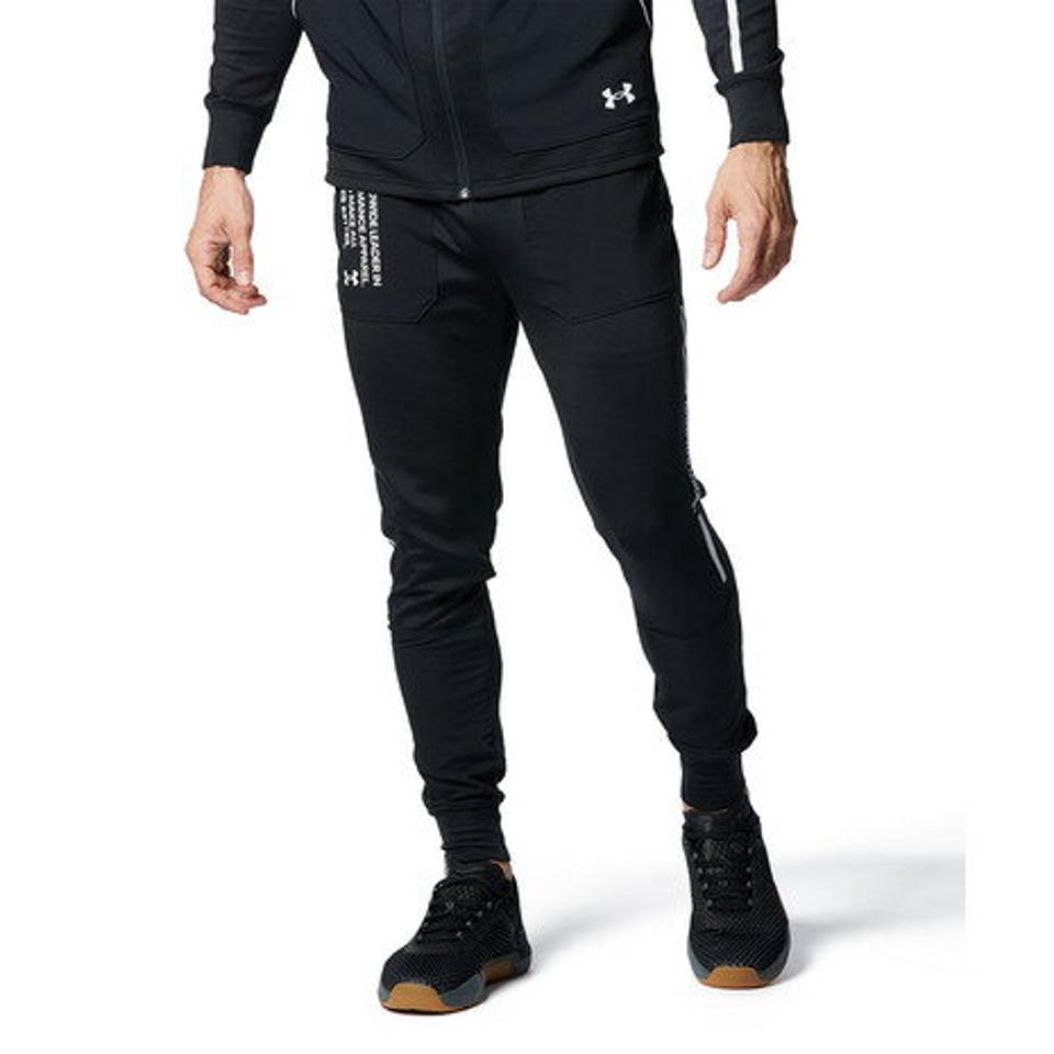 アンダーアーマー（UNDER ARMOUR）（メンズ）パンツ メンズ UAアーマーニット ストレングス ジョガーパンツ 1378377 001