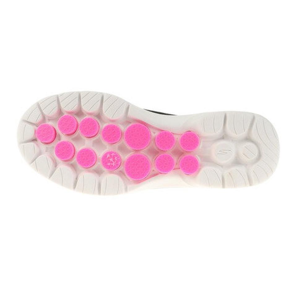 スケッチャーズ（SKECHERS）（レディース）カジュアルシューズ スリッポン ゴー ウォーク 6 124508-BKHP