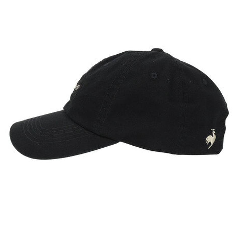 ルコック スポルティフ（Lecoq Sportif）（メンズ、レディース）コットンキャップ QMAVJC11 BK