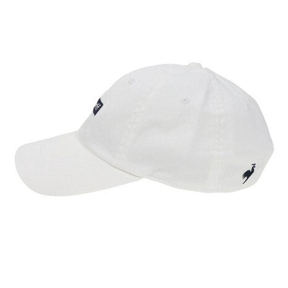 ルコック スポルティフ（le coq sportif）（メンズ、レディース）コットンキャップ QMAVJC11 WH
