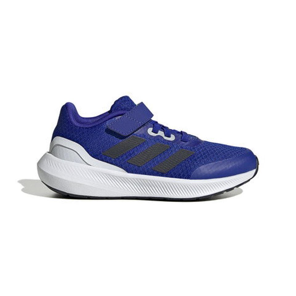 アディダス（adidas）（キッズ）ジュニア スポーツ シューズ コアファイト 2.0 EL K ネイビー HP5871 ランファルコン 3 スニーカー 伸縮レース ベルクロ