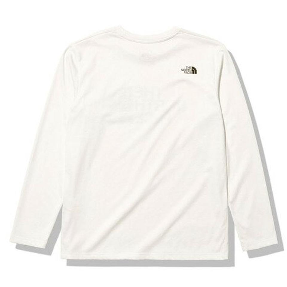 ノースフェイス(THE NORTH FACE)(メンズ)ロングスリーブハイパーロックロゴTシャツ NT32384 W