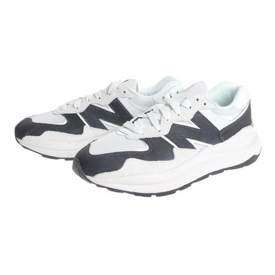 【12/10 24h限定 エントリー＆対象4店舗買い回りで最大P10倍！】ニューバランス（new balance）（メンズ、レディース）スニーカー 57/40 CPC ホワイト ブラック M5740CPC D タウン カジュアル ランニング 通勤 登校 日常履き