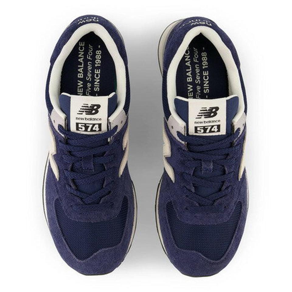 ニューバランス（new balance）（メンズ）スニーカー 574 ZN2 ネイビー U574ZN2D スポーツ タウン シューズ スエード 普段履き カジュアル 登校 通勤 学生