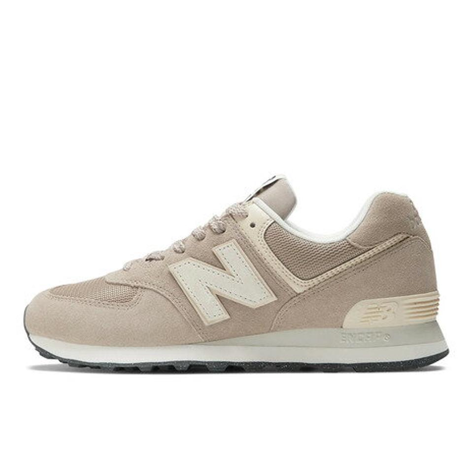 ニューバランス（new balance）（メンズ、レディース）スニーカー 574 WO2 ベージュ U574WO2D スポーツ タウン シューズ 普段履き カジュアル 登校 通勤 学生