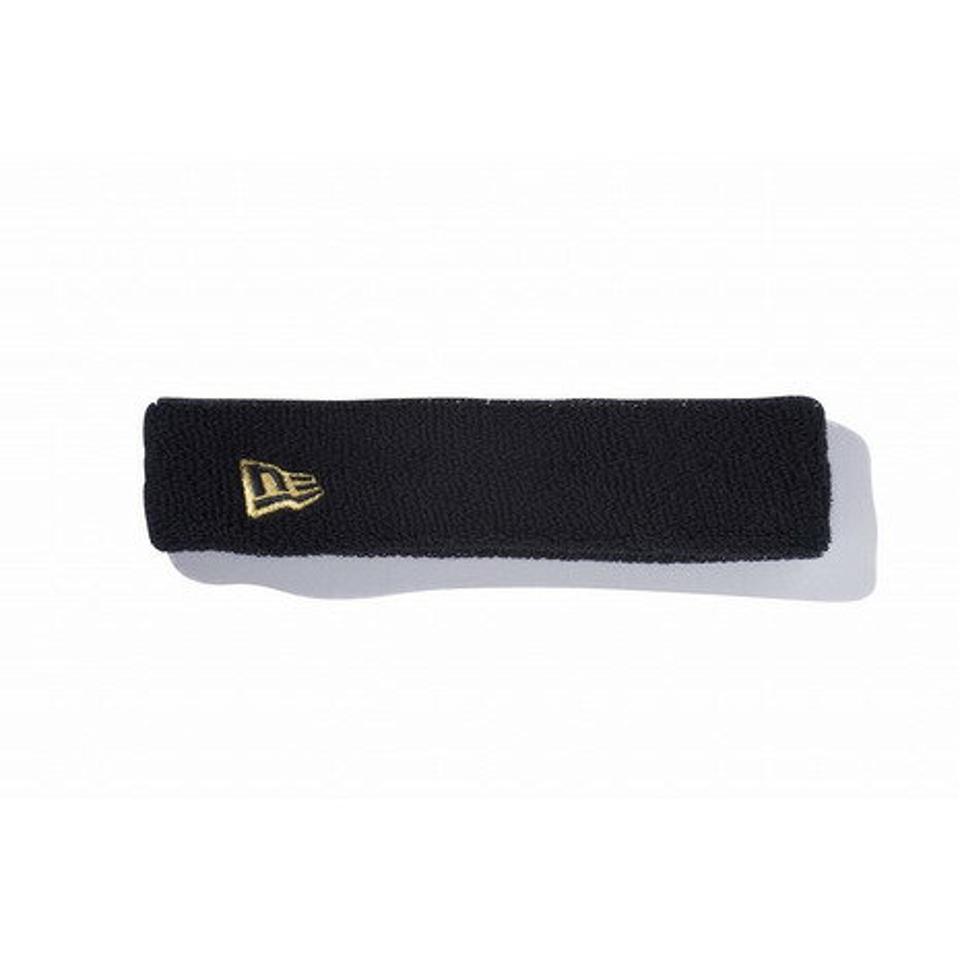ニューエラ（NEW ERA）（メンズ、レディース、キッズ）ヘッドバンド BLK GLD 11225828-913