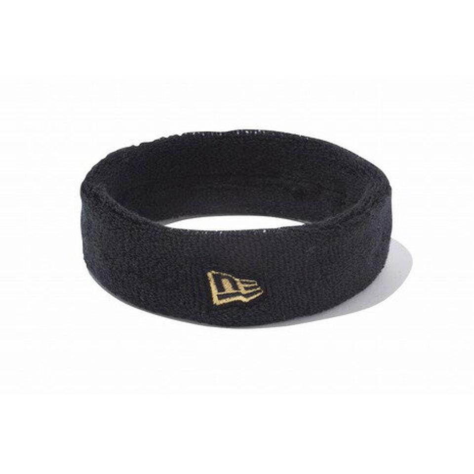 ニューエラ（NEW ERA）（メンズ、レディース、キッズ）ヘッドバンド BLK GLD 11225828-913