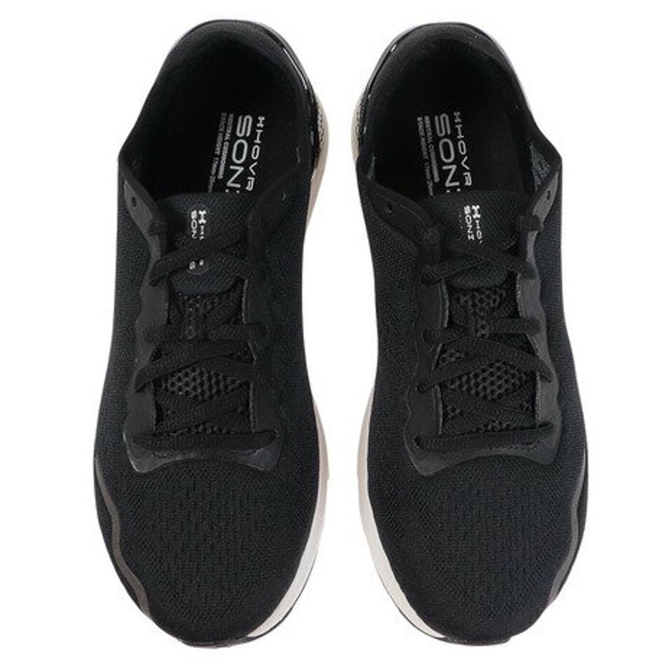 【4/15 24h限定 エントリー＆対象3店舗以上買い回りで最大P10倍！】アンダーアーマー（UNDER ARMOUR）（メンズ）ランニングシューズ ホバー ソニック 6 ワイド 2E ブラック 3026821 001 スニーカー トレーニング ジョギング