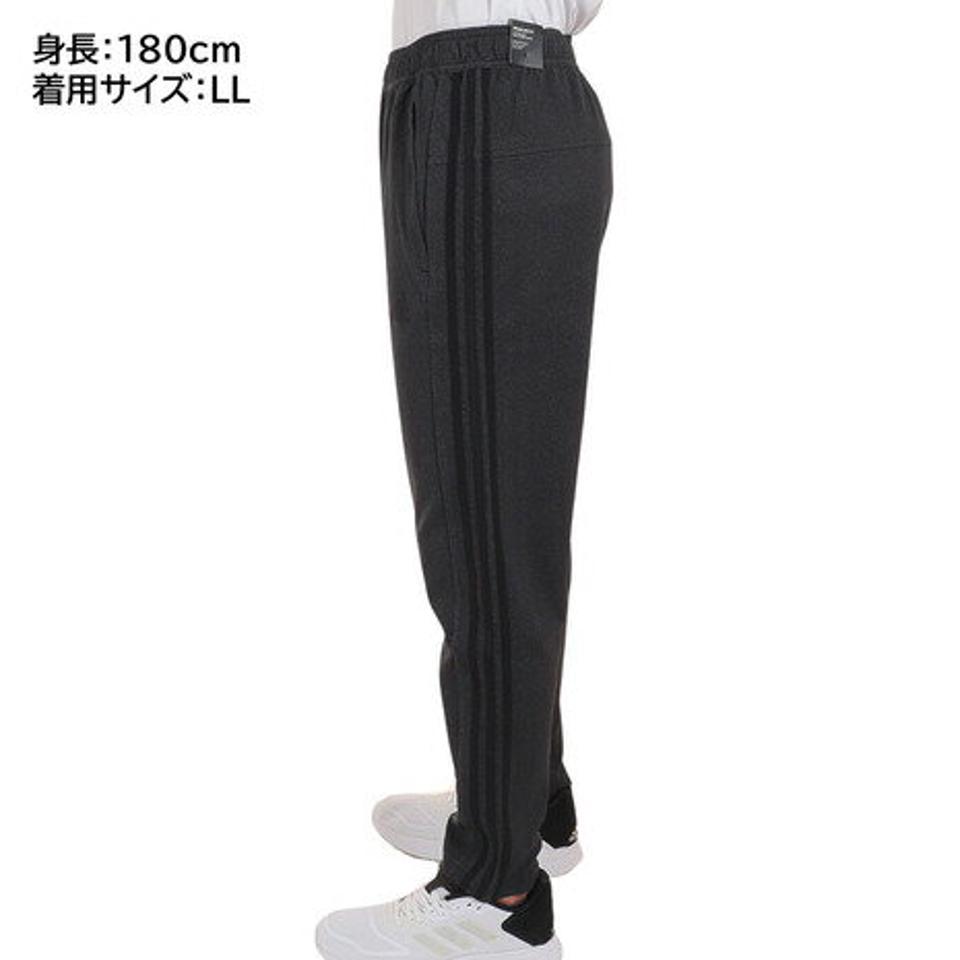 アディダス(adidas)(メンズ)パンツ メンズ デニムルック ニット トラックパンツ BXF25-IA9393 ブラック