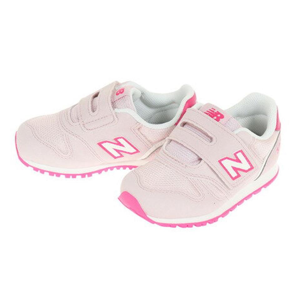 【20%OFFクーポン対象！5/7まで】ニューバランス（new balance）（キッズ）ジュニア スニーカー 373 ピンク IZ373XU2W スポーツ ファースト シューズ マジックテープ ベルクロ 運動 靴 登園