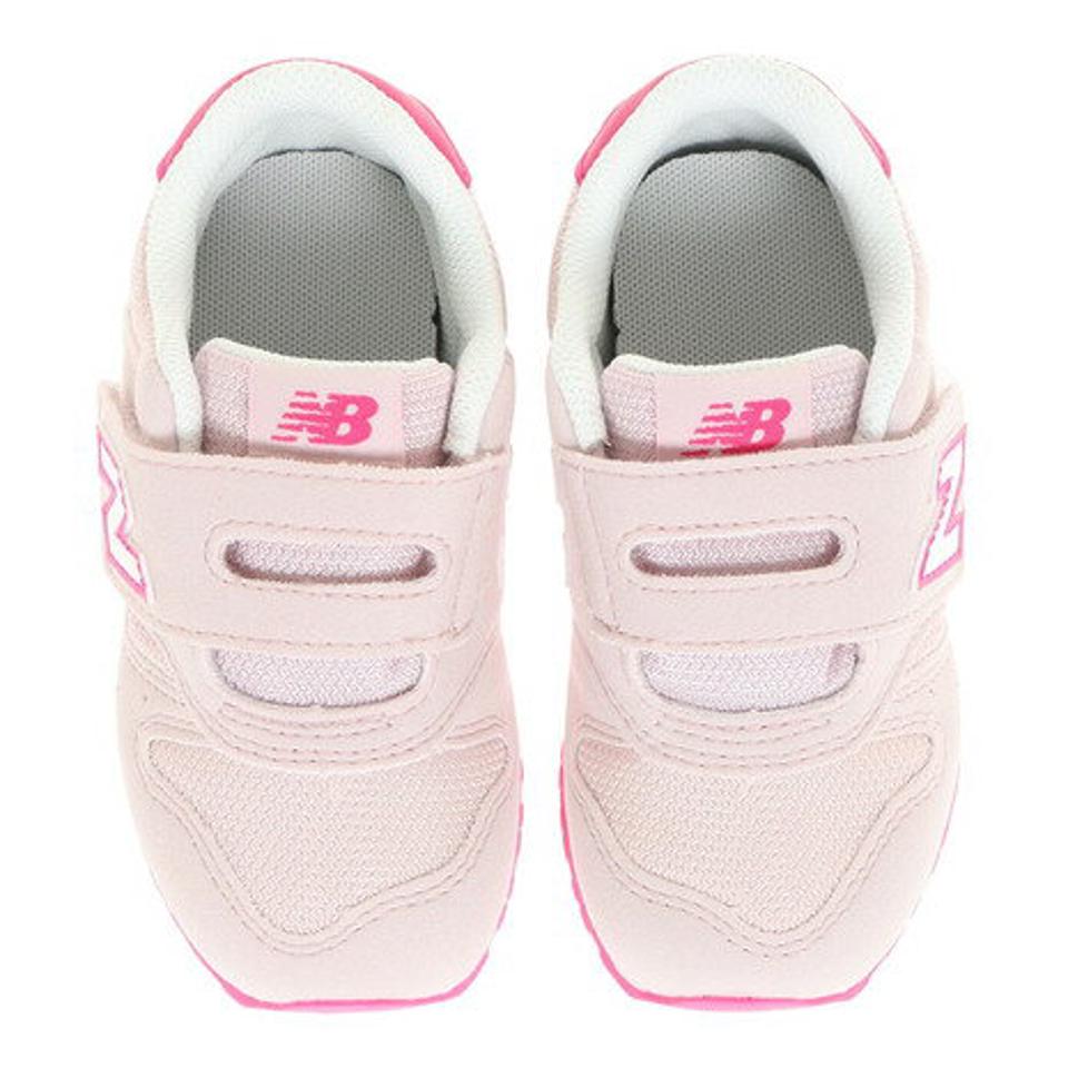 【20%OFFクーポン対象！5/7まで】ニューバランス（new balance）（キッズ）ジュニア スニーカー 373 ピンク IZ373XU2W スポーツ ファースト シューズ マジックテープ ベルクロ 運動 靴 登園