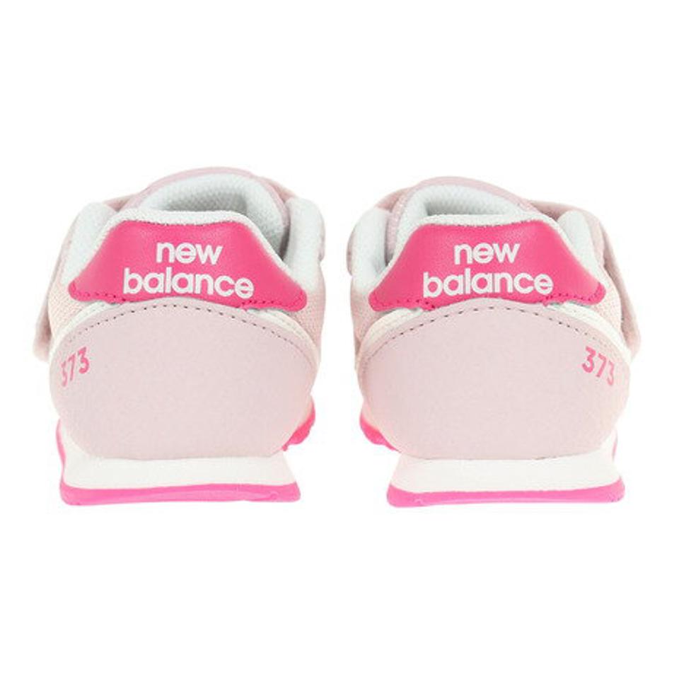 【20%OFFクーポン対象！5/7まで】ニューバランス（new balance）（キッズ）ジュニア スニーカー 373 ピンク IZ373XU2W スポーツ ファースト シューズ マジックテープ ベルクロ 運動 靴 登園