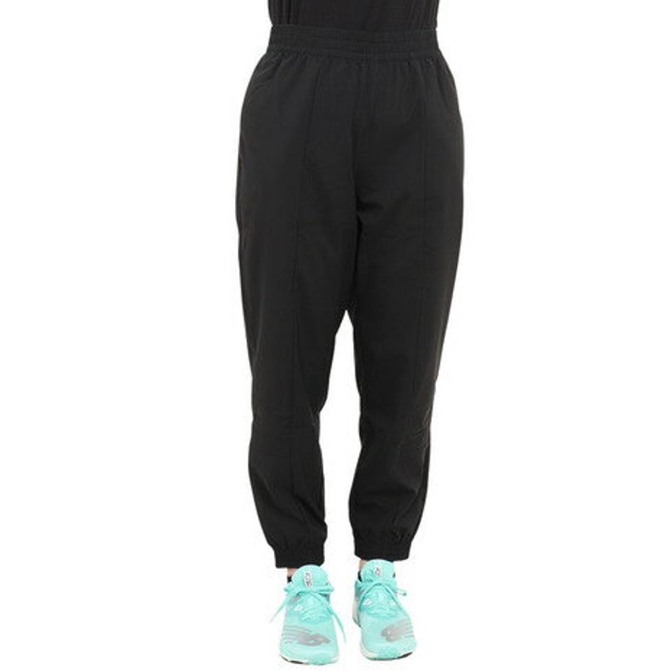 ニューバランス(new balance)(レディース)ジョガーパンツ リレントレス ウーブンパンツ 吸湿速乾 AWP31185BK