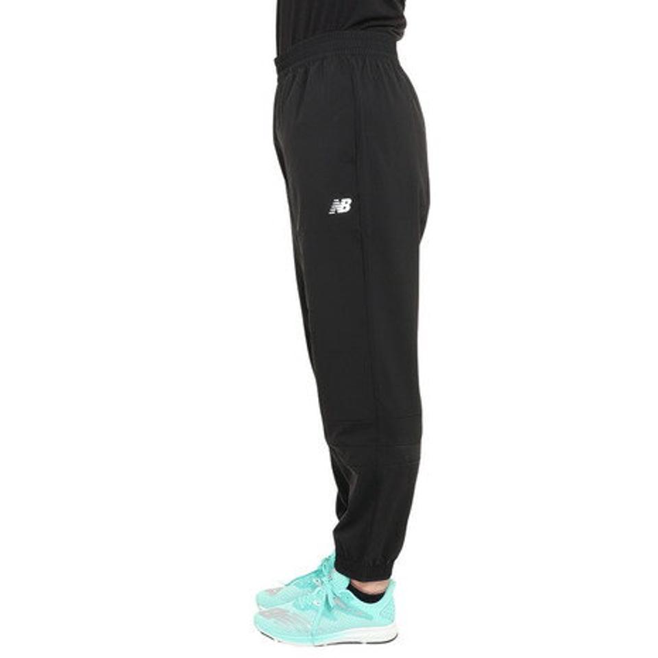 ニューバランス(new balance)(レディース)ジョガーパンツ リレントレス ウーブンパンツ 吸湿速乾 AWP31185BK