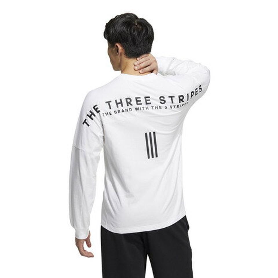 アディダス(adidas)(メンズ)ルーズフィット ヘビー 長袖Tシャツ BXF26-IA9452
