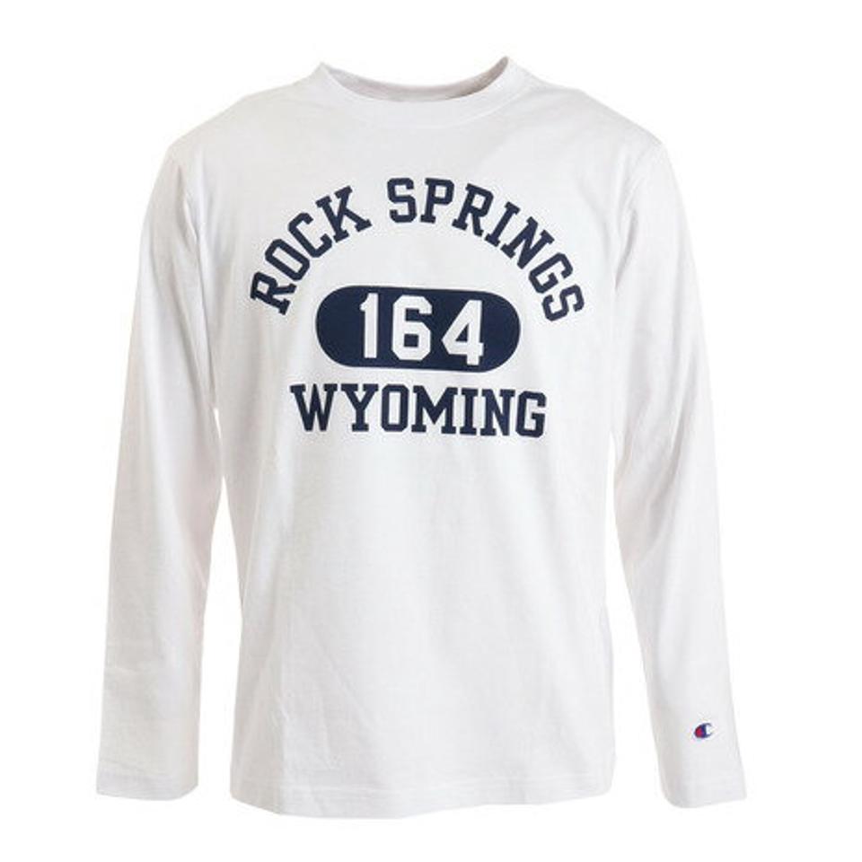 【20%OFFクーポン対象!6/28まで】チャンピオン-ヘリテイジ(CHAMPION-HERITAGE)(メンズ)長袖Tシャツ メンズ BA COLLEGE プリントTシャツ C3-X413 013