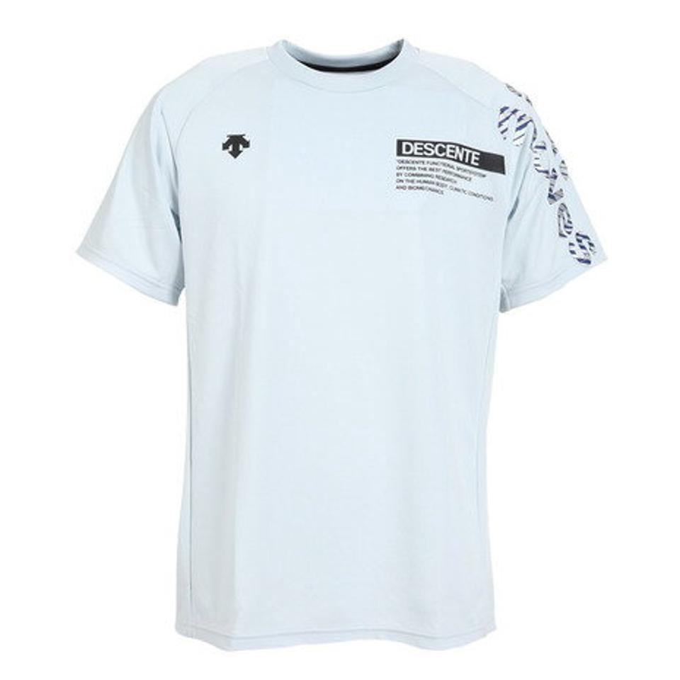 デサント（DESCENTE）（メンズ）バレーボールウェア 半袖バレーボールシャツ DVUVJA50 WH