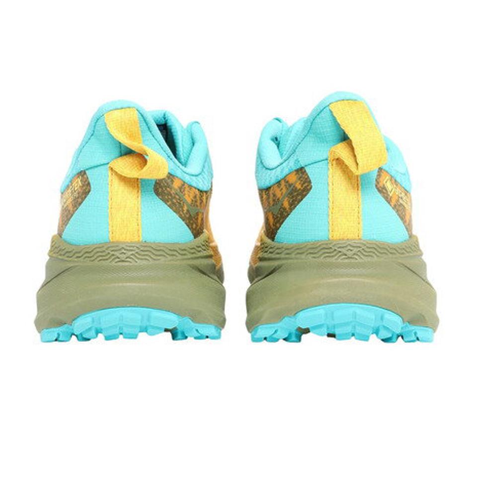 ホカ（HOKA）（メンズ）ランニングシューズ チャレンジャー 7 GTX イエロー ブルー 1134501-GYAV スニーカー トレイル 防水 軽量 厚底 登山道