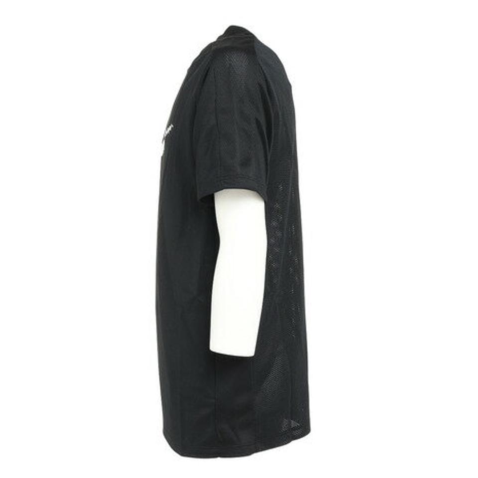 ナイキ(NIKE)(キッズ)Tシャツ トップス 半袖 黒 アカデミー グラフィック DX5411-010 スポーツウェア