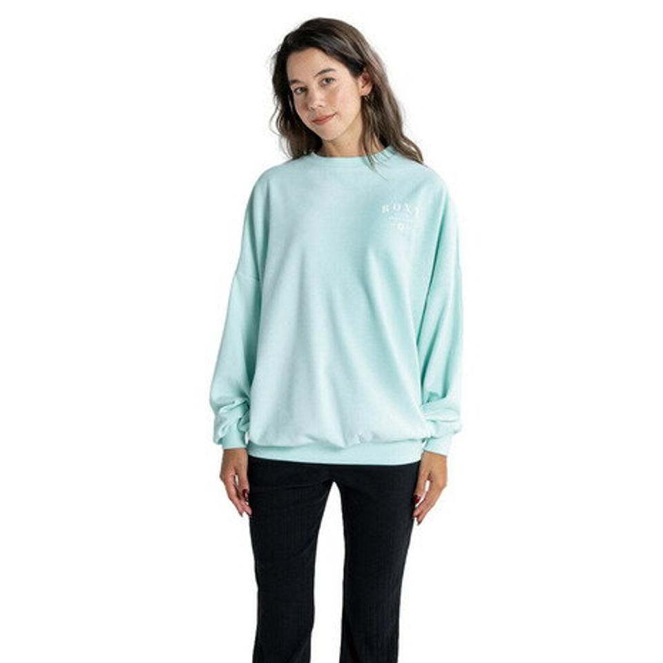 【20%OFFクーポン対象!6/11まで】ロキシー(ROXY)(レディース)ON THE BEACH PO ミニ裏毛 トップ 23SPRPO231088BLU