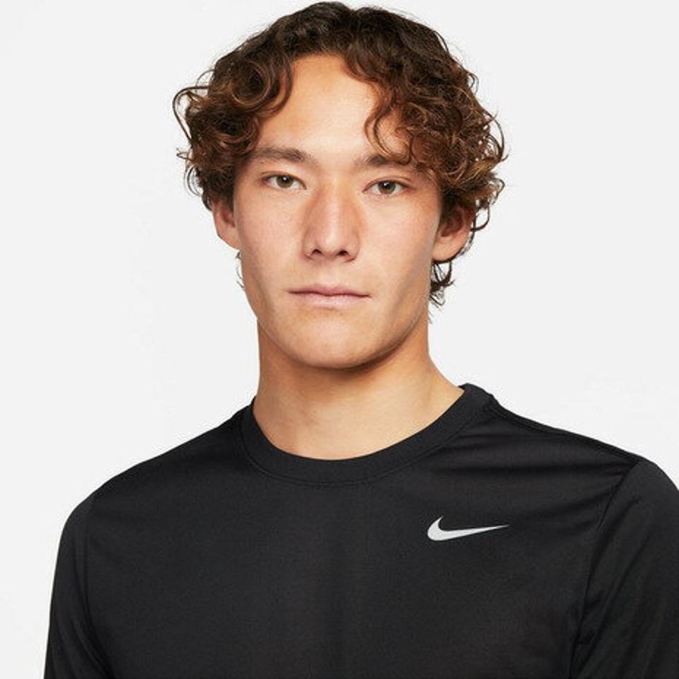 ナイキ(NIKE)(メンズ)Tシャツ 半袖 速乾 黒 ドライフィット レジェンド RLGD リセット DX0990-010 ブラック Dri-FIT