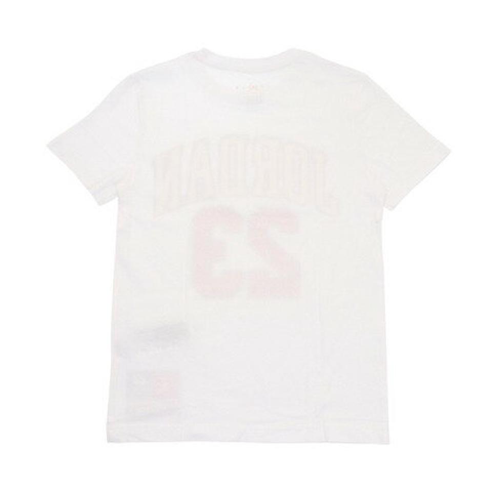 ジョーダン(JORDAN)(キッズ)Tシャツ 半袖 キッズ 男の子 ボーイズ 白 ホワイト 綿100% コットン100% GRAPHIC 95A088-001