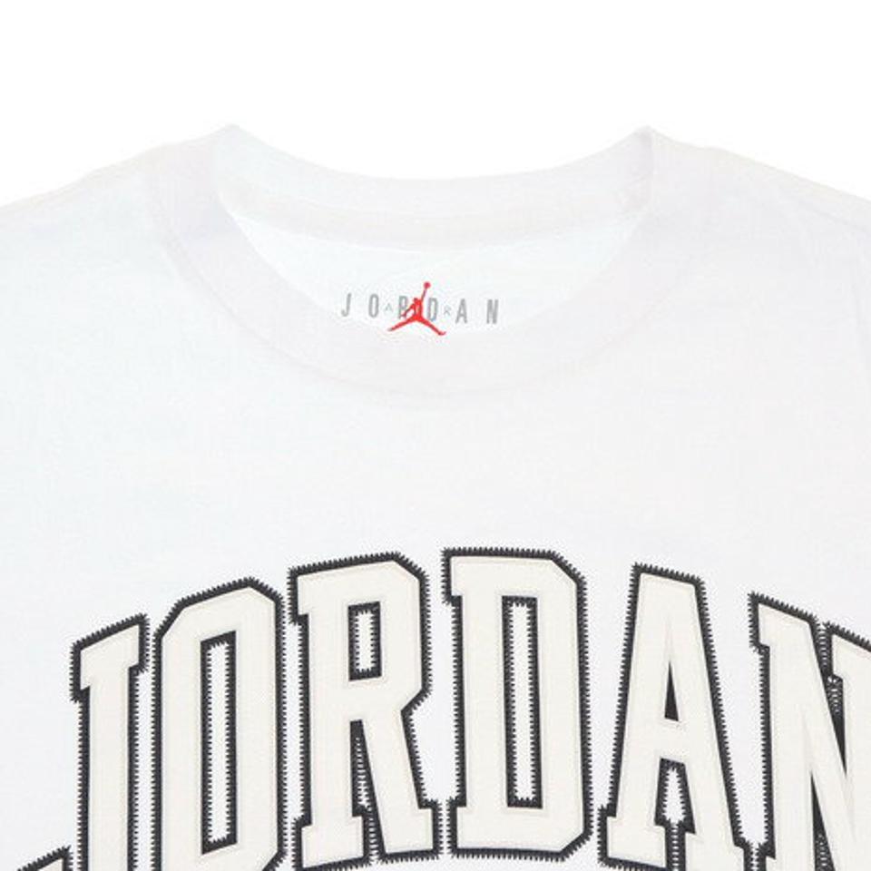 ジョーダン(JORDAN)(キッズ)Tシャツ 半袖 キッズ 男の子 ボーイズ 白 ホワイト 綿100% コットン100% GRAPHIC 95A088-001
