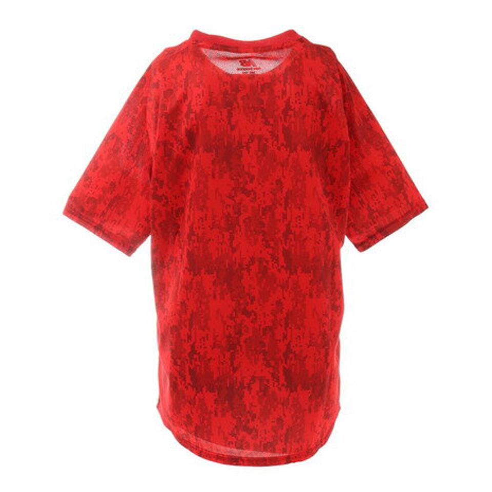 【6/5 24h限定 エントリー&対象4店舗買い回りで最大P10倍!】ニューバランス(new balance)(キッズ)サッカーウェア 半袖 Tシャツ ジュニア ゲームシャツ ショートスリーブ JJTF1016RED フットサルウェア