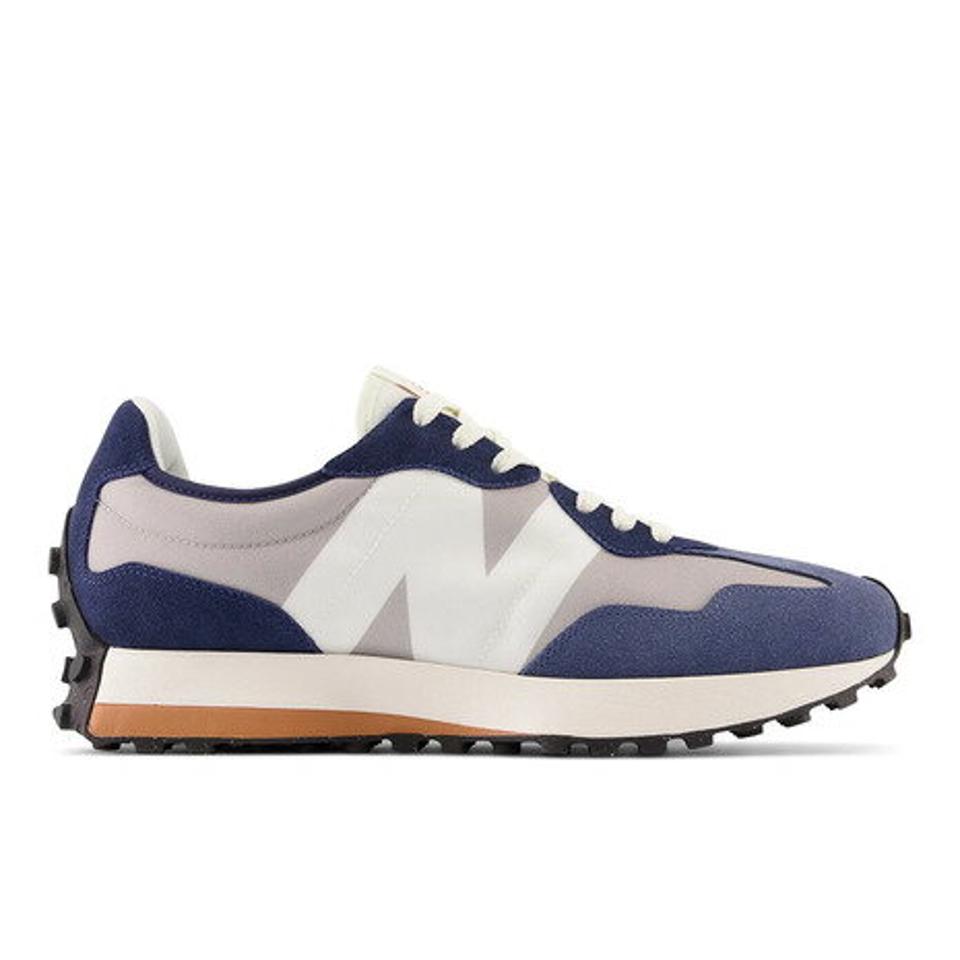 ニューバランス（new balance）（メンズ、レディース）スニーカー 327 MS327 OC D ネイビー スポーツ タウン シューズ スエード カジュアル 普段履き 通勤