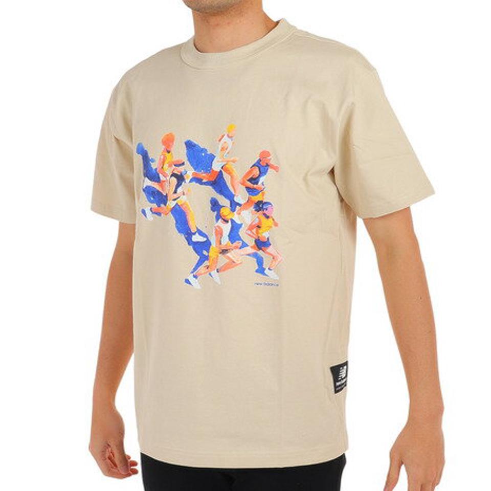 ニューバランス(new balance)(メンズ)Tシャツ メンズ 半袖 Jacob Rochester MT31551BE