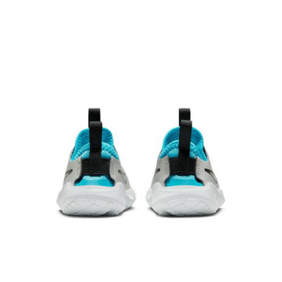 ナイキ（NIKE）（キッズ）ジュニア スニーカー フレックス ランナー 2 TDV グレー ブルー DJ6039-008 ファースト シューズ 軽量 登園 スポーツ 運動靴 安定性