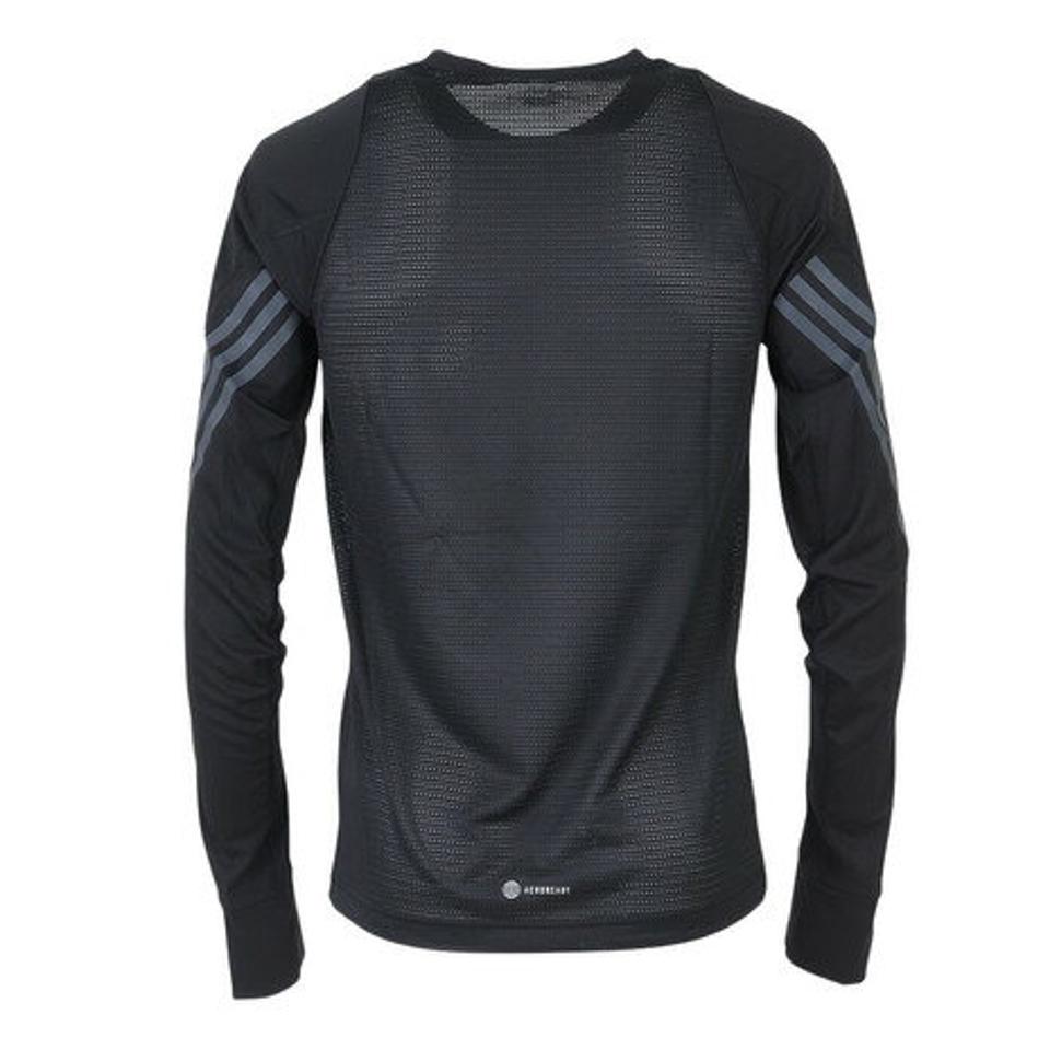 アディダス（adidas）（メンズ）長袖シャツ メンズ スリムデザイン トップス ラン アイコン フル リフレクティブス VE892-HB7434