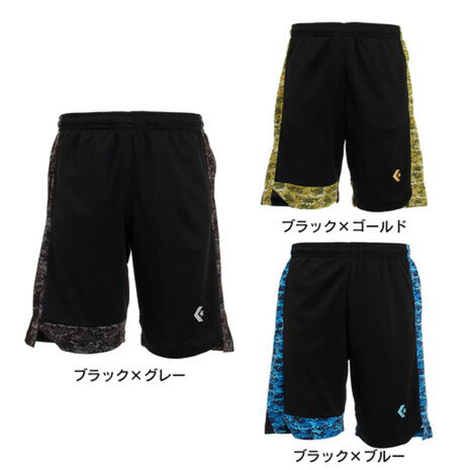 【10%OFFクーポン 3/2まで】コンバース(CONVERSE)(キッズ) ジュニア プラクティスパンツ CBA401857【バスケットボール ハーフパンツ 練習着】