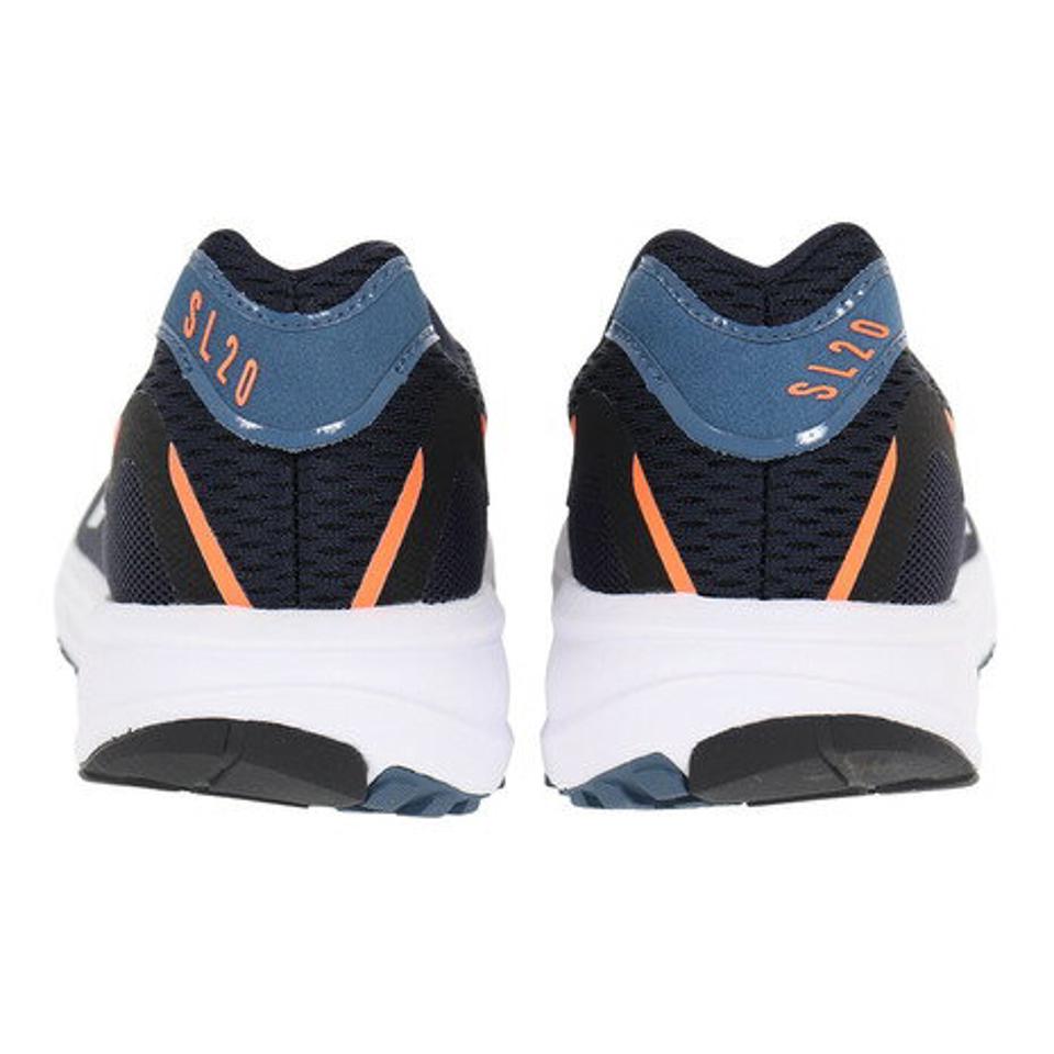 【6/5 アディダス対象品限定！エントリー＆3点買い回りで最大P10倍】アディダス（adidas）（メンズ）ランニングシューズ ADIZERO アディゼロ SL20.3 ネイビー GX6672 スニーカー トレーニング レースシューズ ジョギング 派手